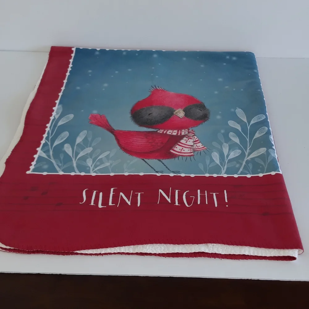 Joy to the World Sherpa Throw 50x60